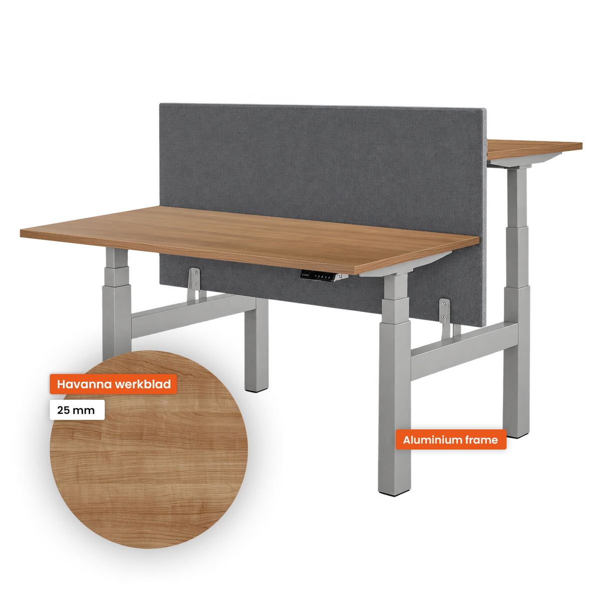 Ergowork Duo Zit-sta bureau