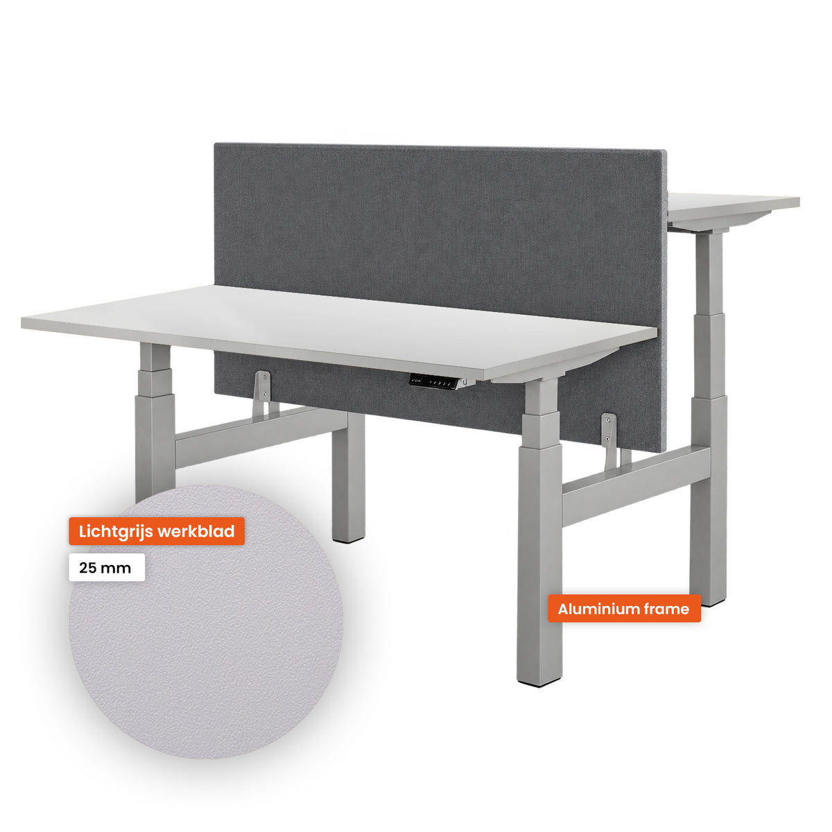 Ergowork Duo Zit-sta bureau