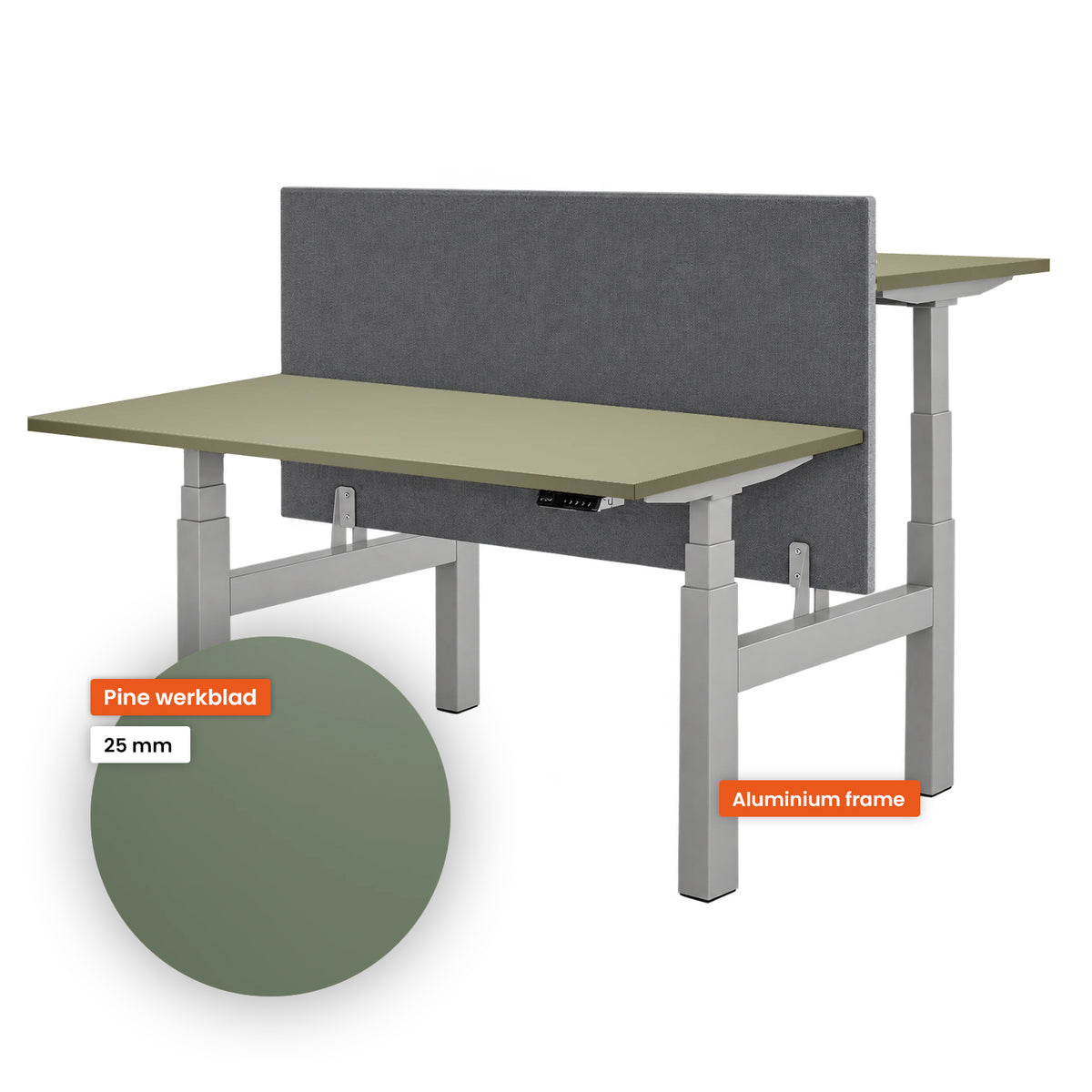 Ergowork Duo Zit-sta bureau