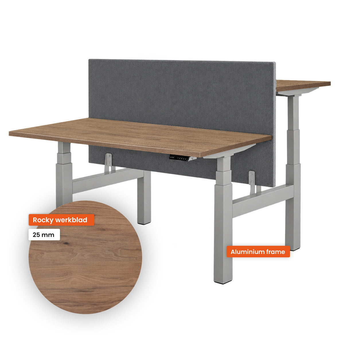 Ergowork Duo Zit-sta bureau