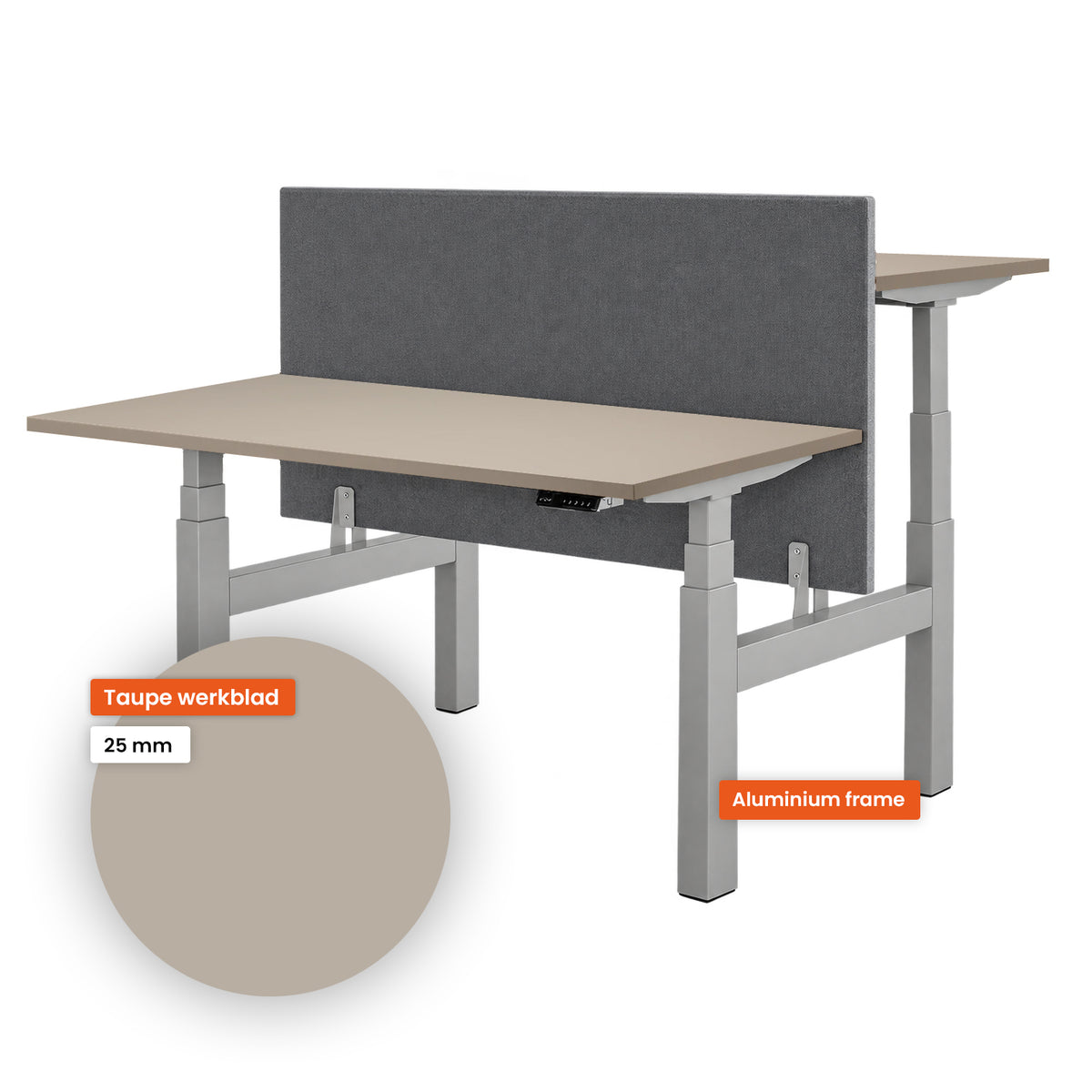 Ergowork Duo Zit-sta bureau