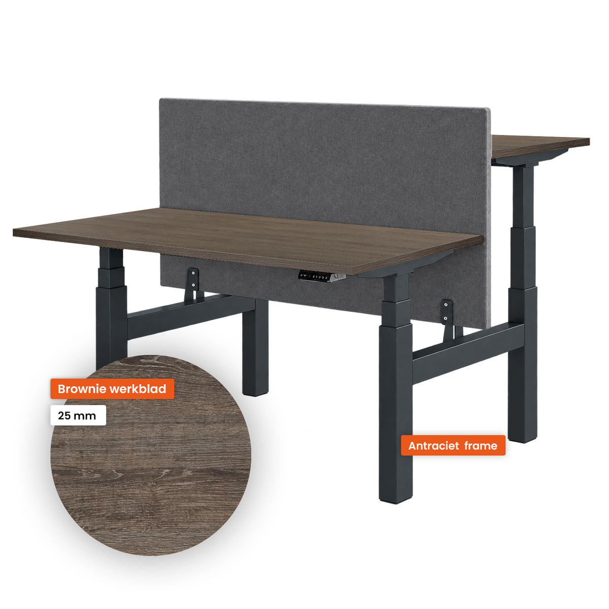 Ergowork Duo Zit-sta bureau