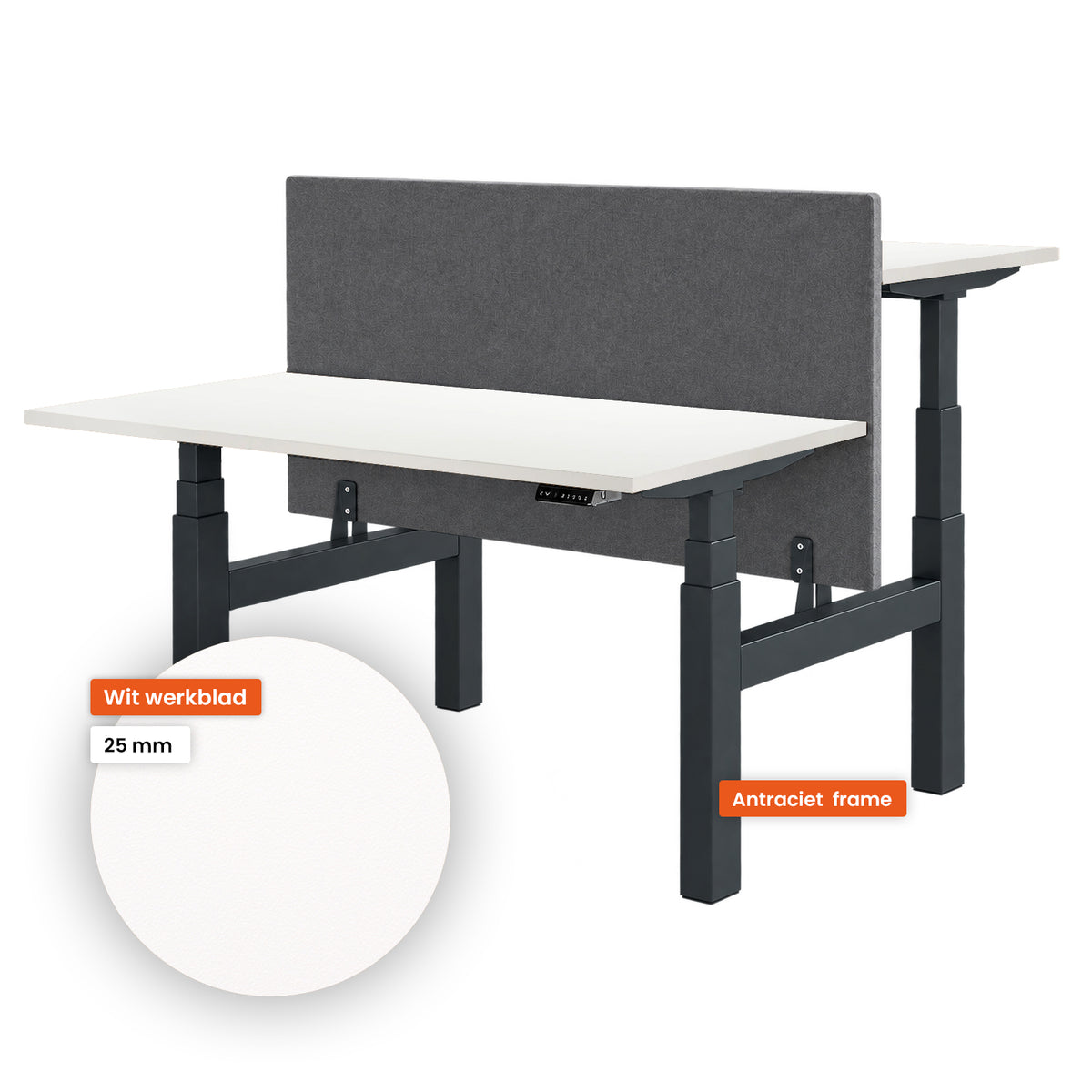Ergowork Duo Zit-sta bureau