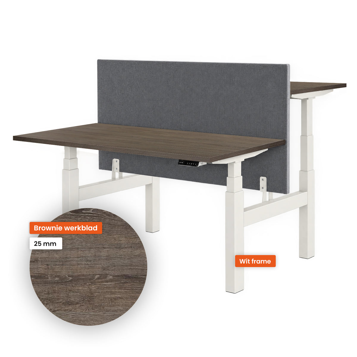 Ergowork Duo Zit-sta bureau
