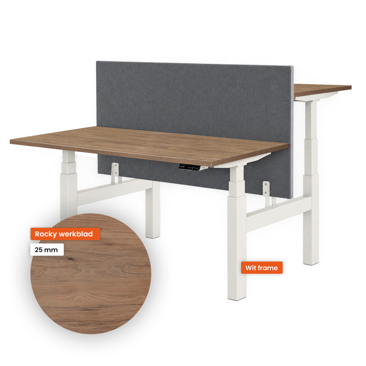 Ergowork Duo Zit-sta bureau