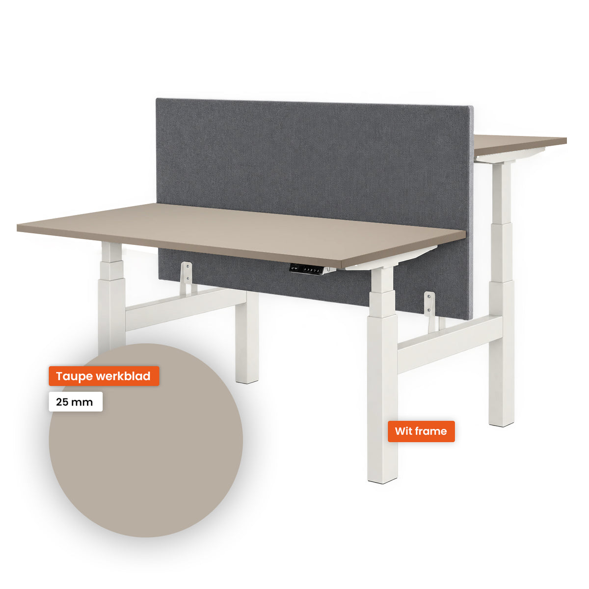 Ergowork Duo Zit-sta bureau