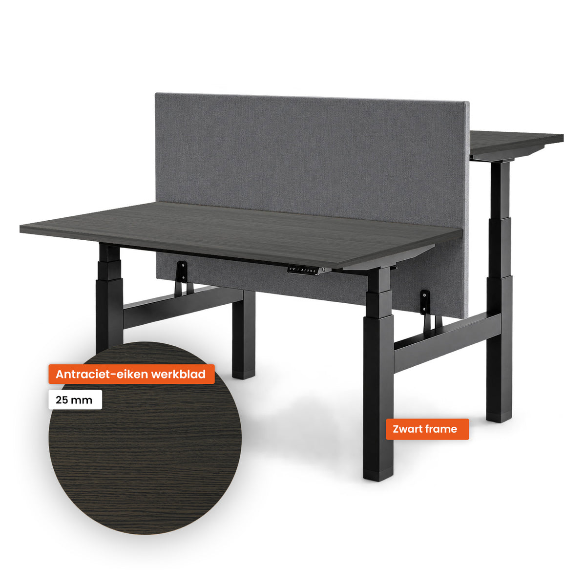 Ergowork Duo Zit-sta bureau
