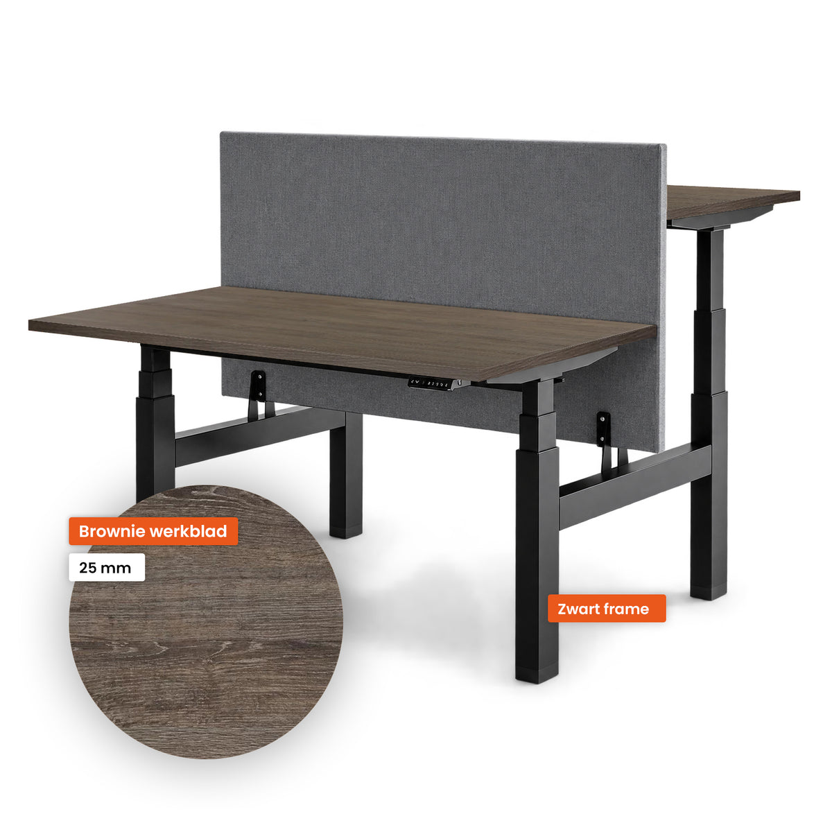 Ergowork Duo Zit-sta bureau