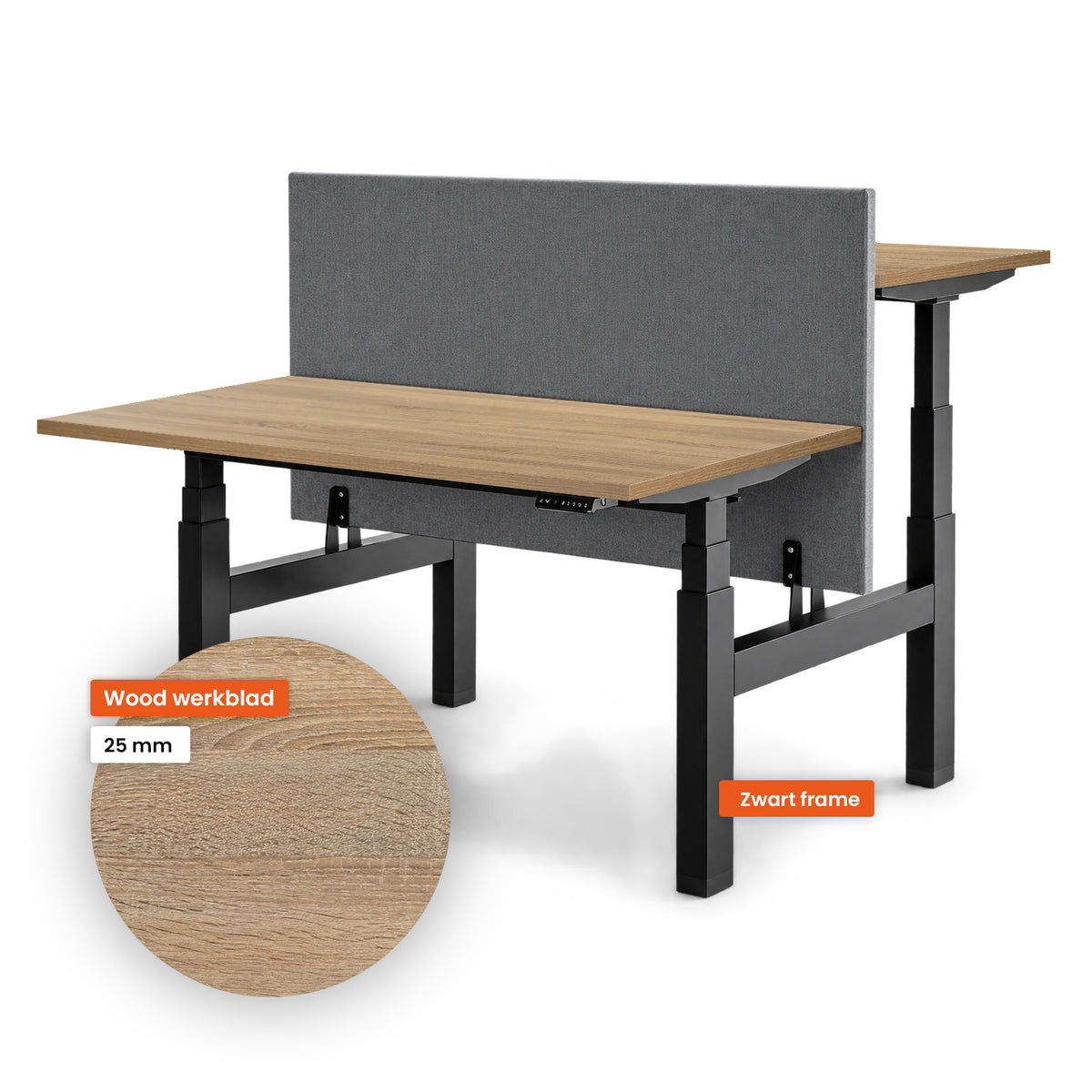 Ergowork Duo Zit-sta bureau