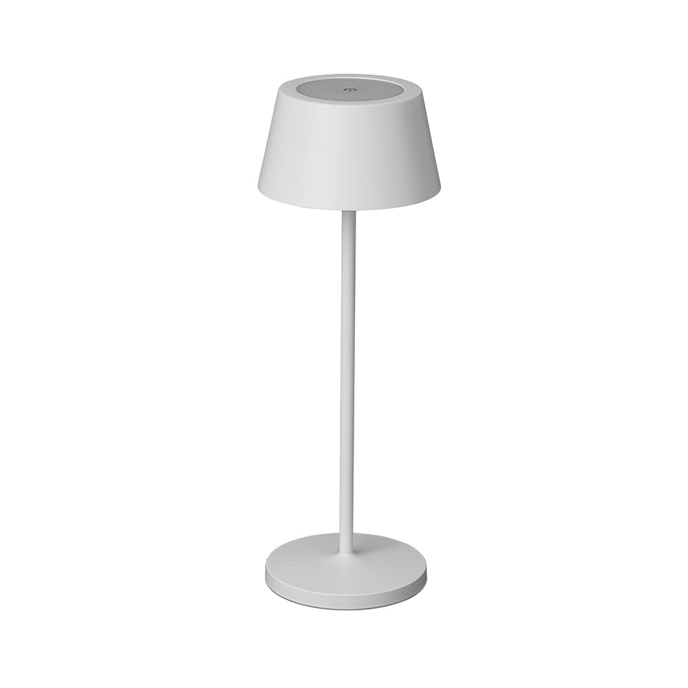 Bureaulamp nina in de kleur wit.