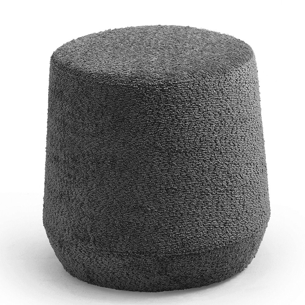 Kleine Nova Pouf poef in het grijs
