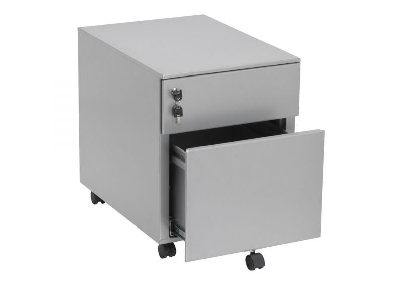 Ladeblok aluminium met openstaande hangmappenlade 