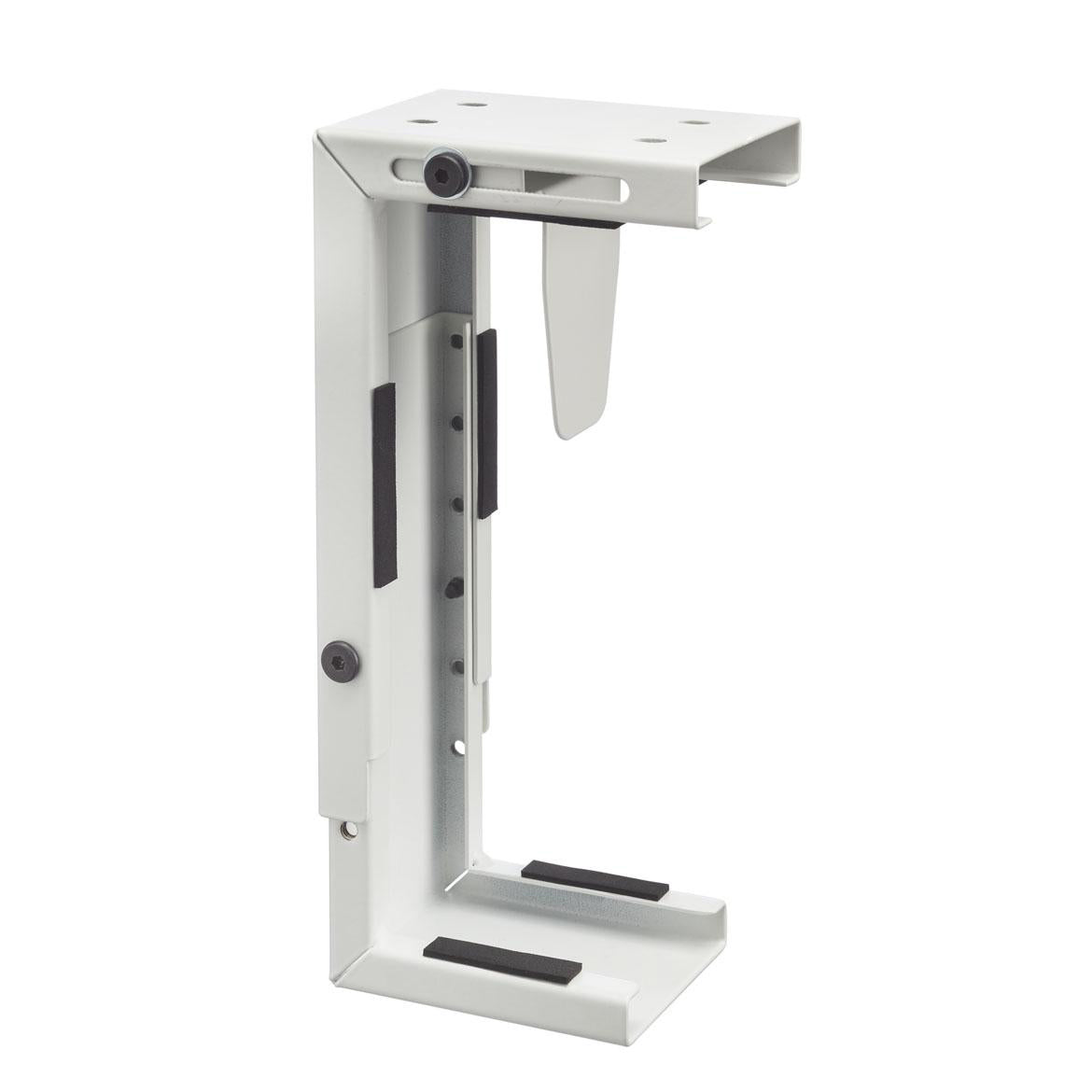 Witte CPU houder voor kleine pc